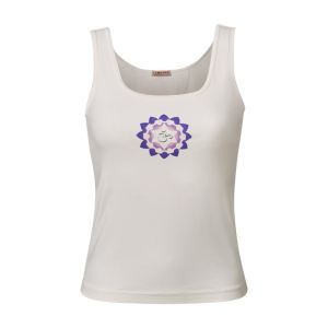 Damen Yoga Top SHAMBALA S Offwhite