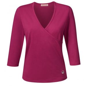 Damen Wickelshirt AMRITSAR S Purple