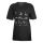 Unisex-T-Shirt ASANA M Schwarz