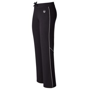 Damen Yogahose AGRA S Schwarz / Silber